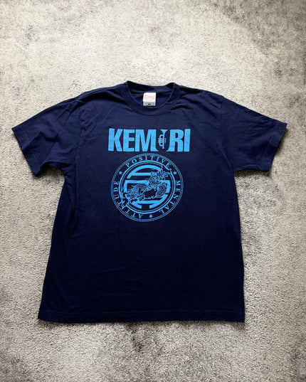 KEMURI "BLUE CREST LOGO" TEE (M)