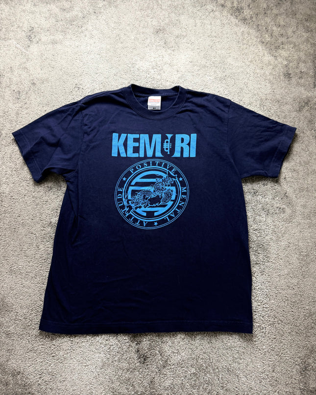 KEMURI "BLUE CREST LOGO" TEE (M)