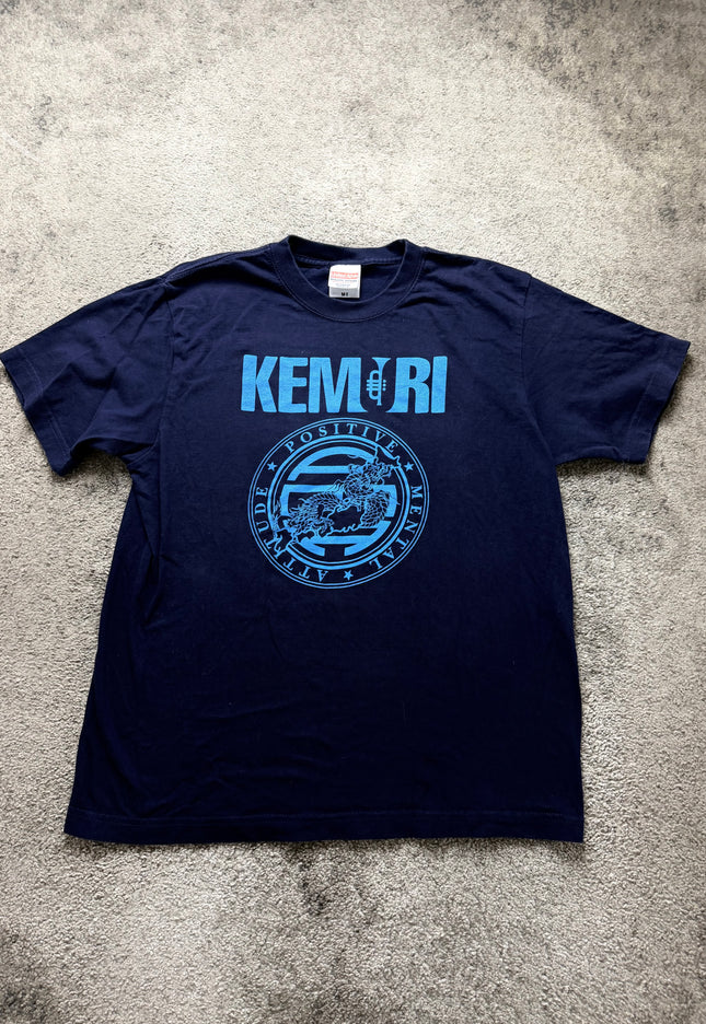 KEMURI "BLUE CREST LOGO" TEE (M)