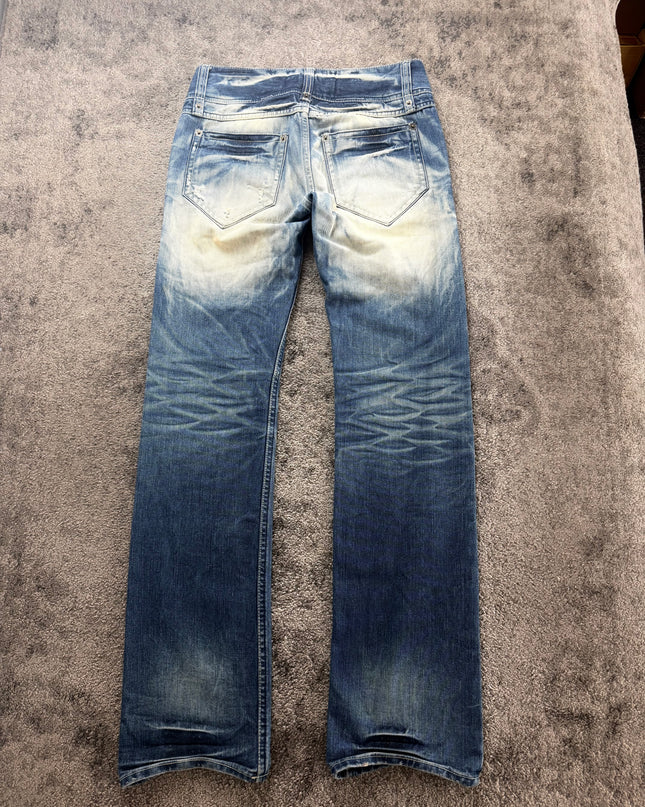 COOK JEANS "SUNBURST FADE" DENIM (M)