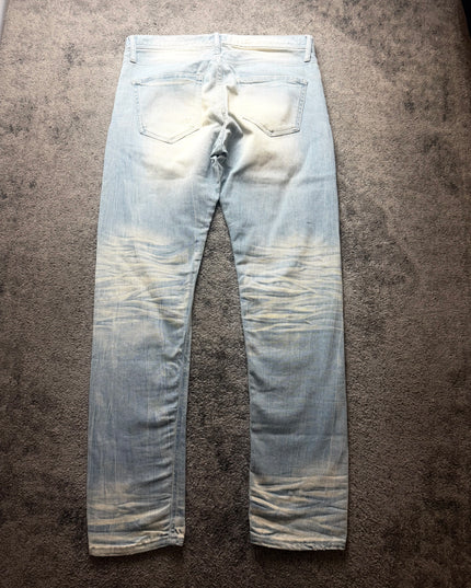 COOK JEANS "BLEACHED WOUNDS" DENIM (M)