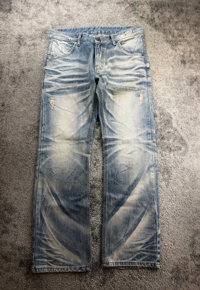 IMPROVES "BLEACHED DAYDREAM" DENIM (L)