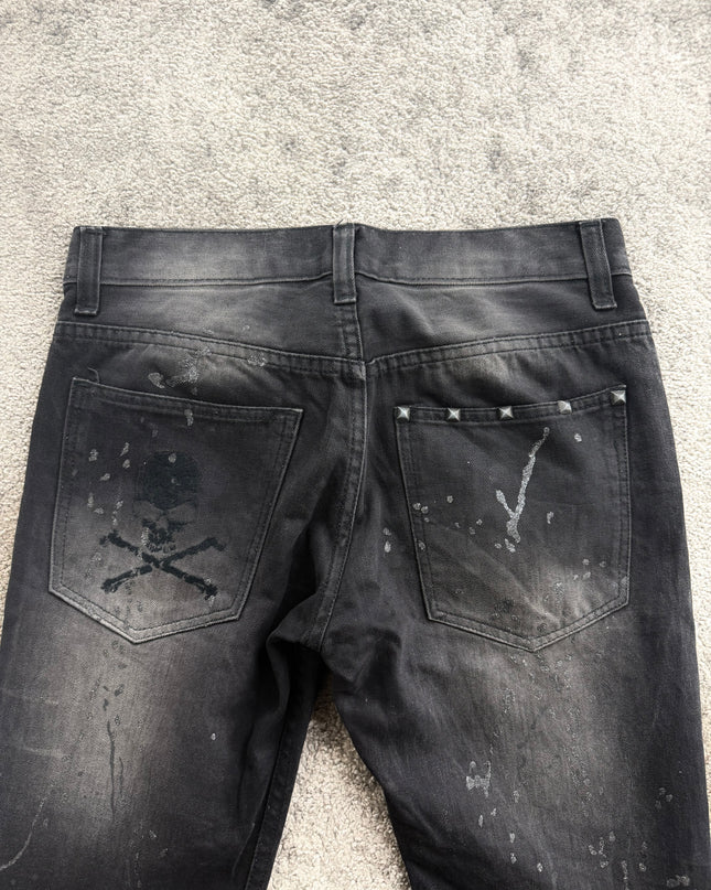 K.U.I "MIDNIGHT SPLATTER" DENIM (S-M)