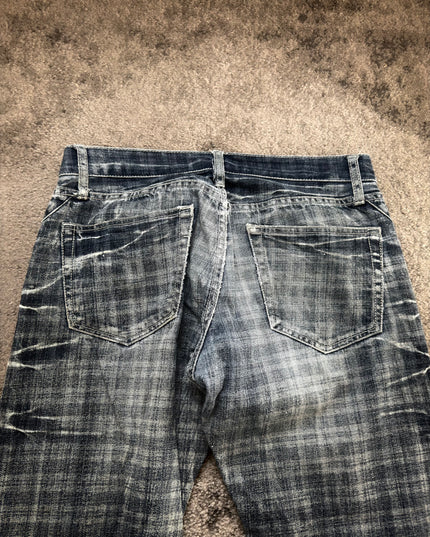 ROOT THREE "GHOST GRID" DENIM