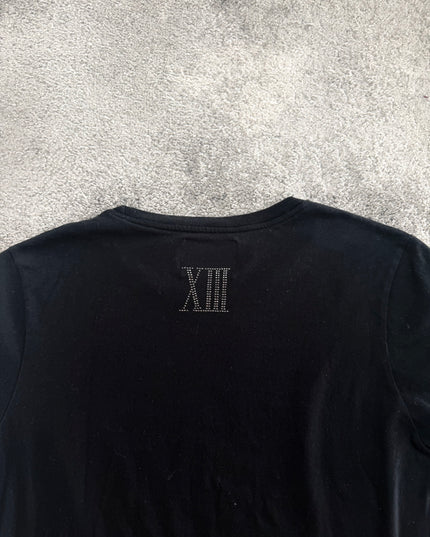 THIRTEEN JAPAN "NOIR CRYSTAL" TEE (M)