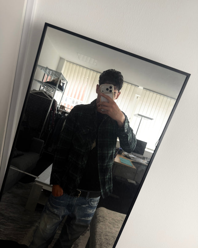 RUSS K "EMERALD SHADOW" FLANNEL (M)