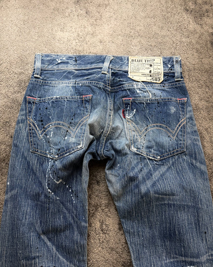 BLUETRIP "SCARRED INDIGO" DENIM