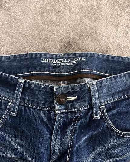 MURDER LICENSE "ICE FADE" DENIM (M)