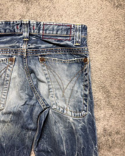BLUE WAY "AFTERIMAGE FADE" DENIM