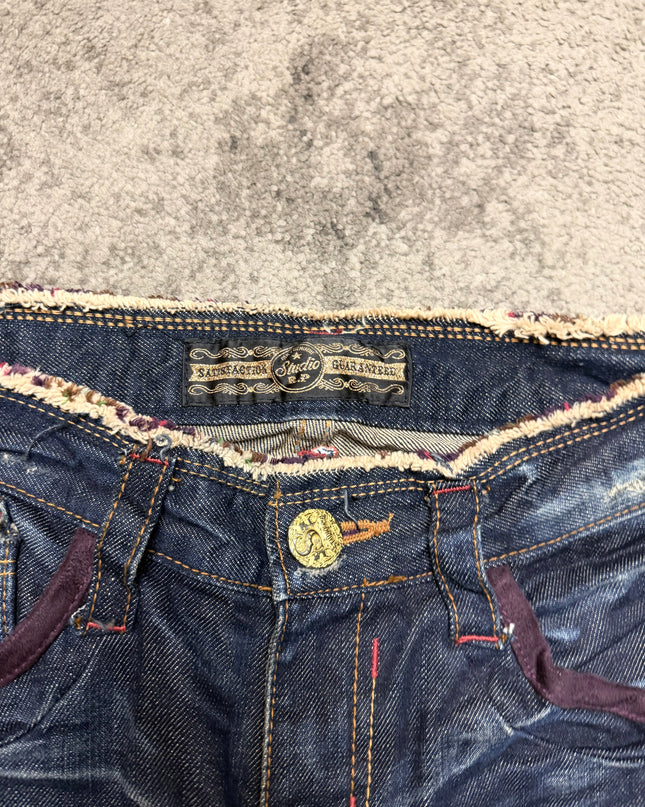 RED PEPPER "MIDNIGHT WHISKER" DENIM