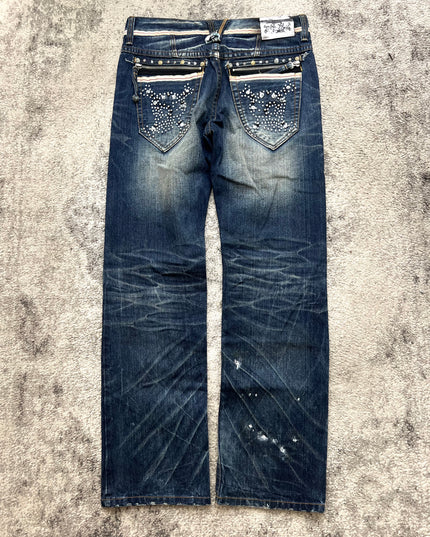 RED PEPPER "MIDNIGHT EMBELLISH" DENIM