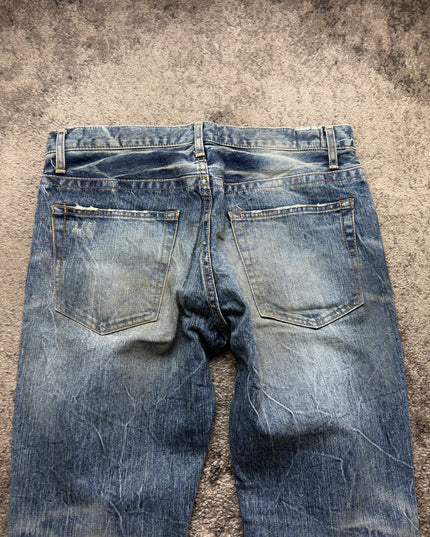 BLUE WAY "DUST & DAMAGE THEORY" DENIM