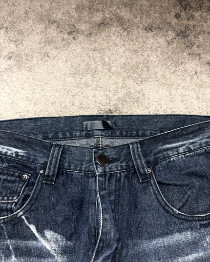 BLACK BACCARA "LIGHTNING VEIN" DENIM