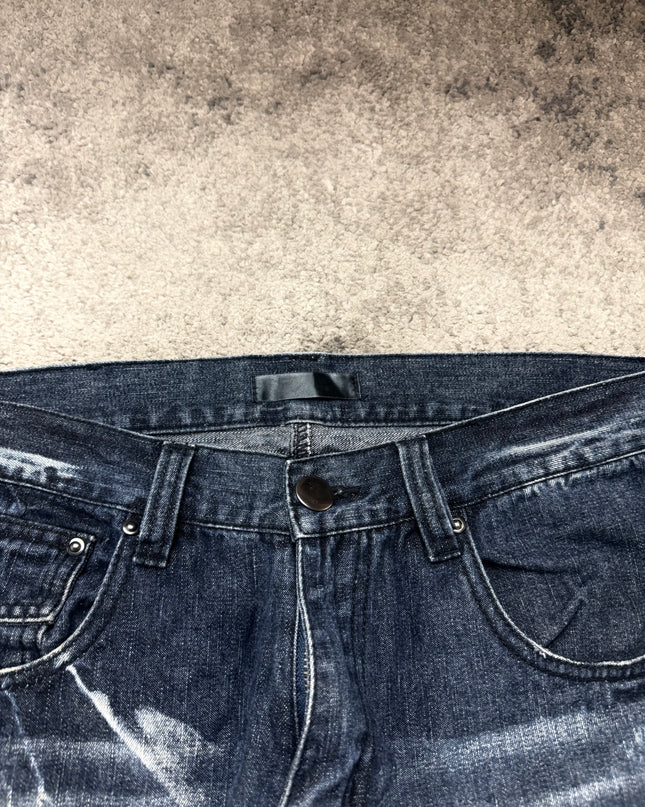 BLACK BACCARA "LIGHTNING VEIN" DENIM