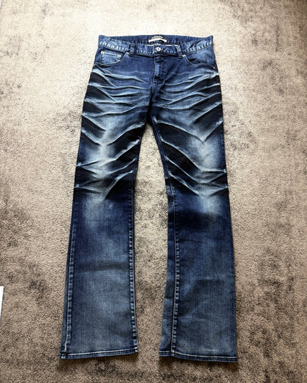 SEMANTIC DESIGN "MIDNIGHT COLLAPSE" DENIM