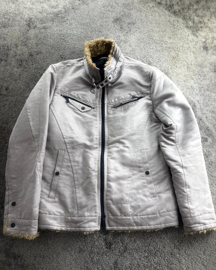 HIDEAWAYS "IVORY NOMAD" PUFFER (S-M)