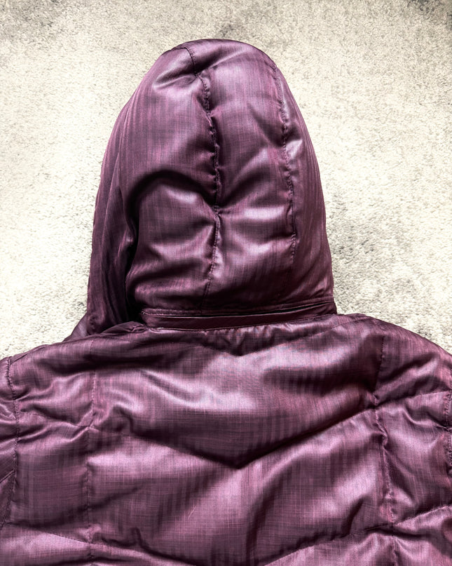 MICHEL KLEIN "PLUM SILENCE" PUFFER