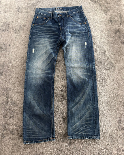 PAPER BAG "BLUR MOTION" DENIM (S-M)