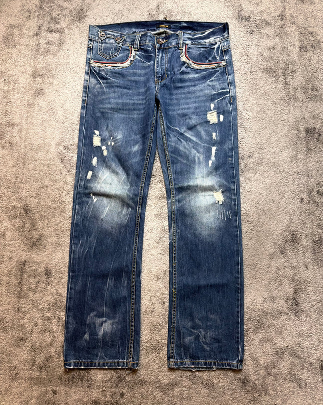 MHR310 "WINGED OUTLAW BLUES" DENIM