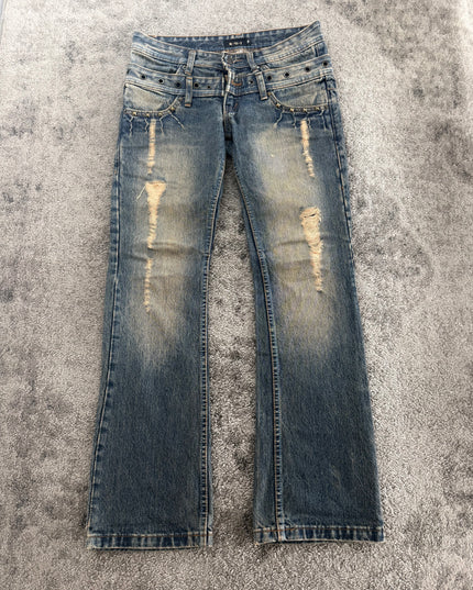 K.U.I "GROMMET SCAR" DENIM (M)