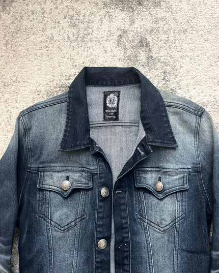 WILD PARTY "MIDNIGHT PULSE" DENIM JACKET