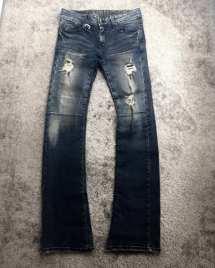 WILD PARTY "DESTROYED INDIGO" DENM (S-M)