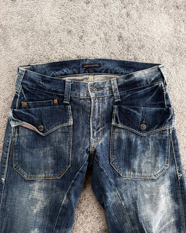 BLUE WAY "BACKSTREET FADE" DENIM (M)