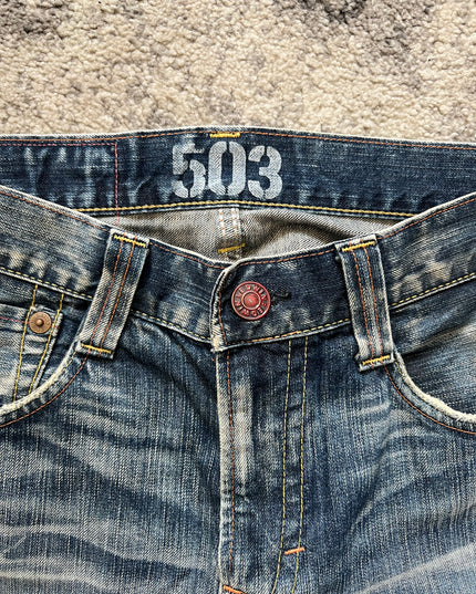 503 DISTRESSED DENIM 