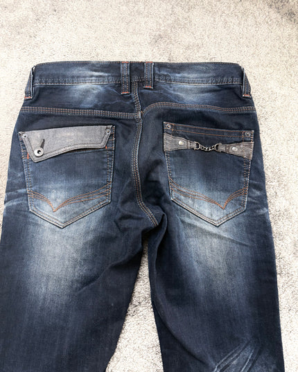 NICOLE CLUB "WHISKER CHAIN" DENIM (S-M)