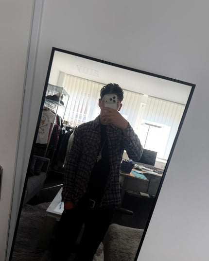 RUSS K "MIDNIGHT AMETHYST" FLANNEL (M)