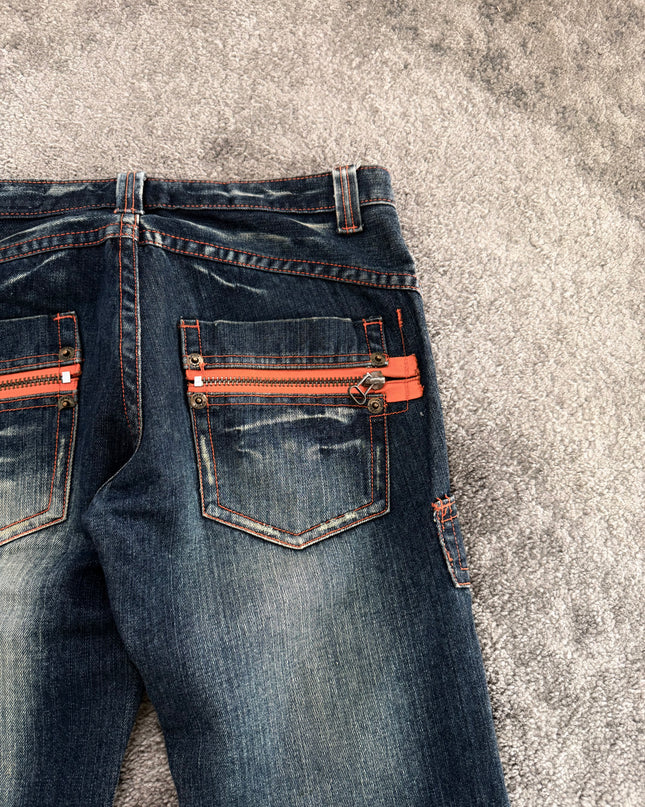 AGATE "RUST STITCH REBEL" DENIM (S-M)