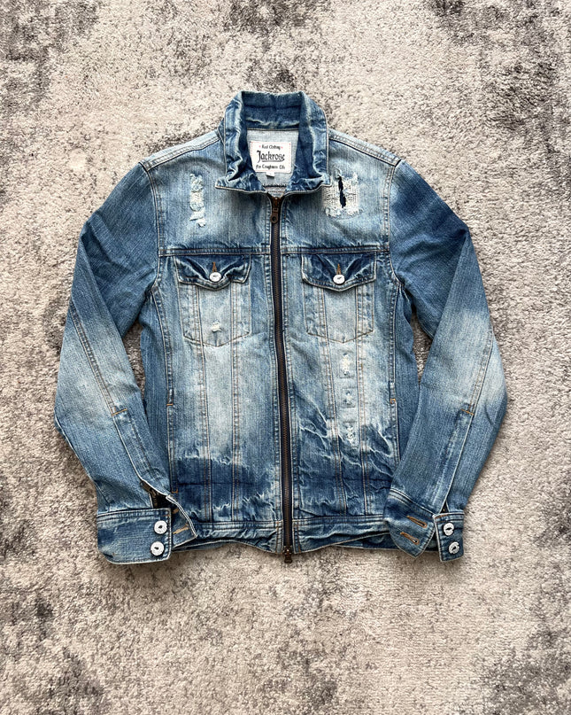 JACKROSE DISTRESSED DENIM JACKET
