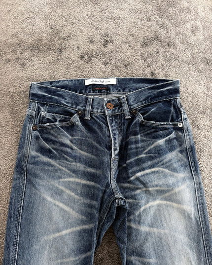 BLUE WAY X URBAN CRAFT "WAVE FADE" DENIM (S-M)