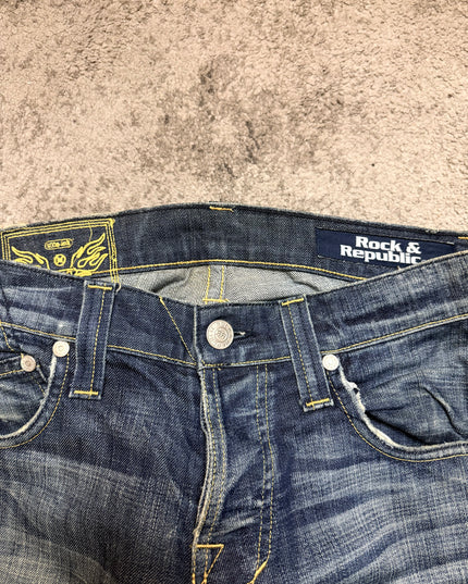 ROCK REPUBLIC “FLARED MEMORIES“ DENIM