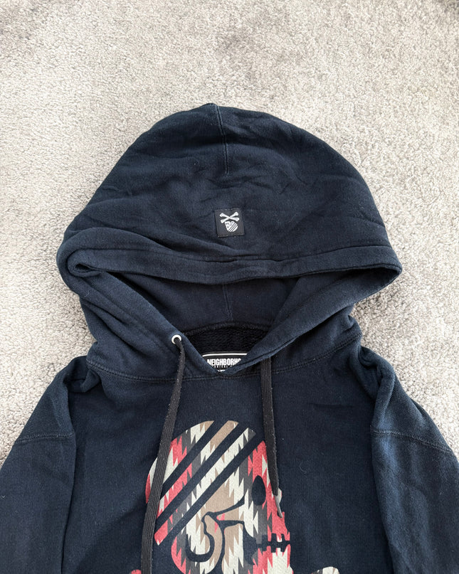 NEIGHBOURHOOD X ADIDAS "SKULL STRIKE" HOODIE (M)