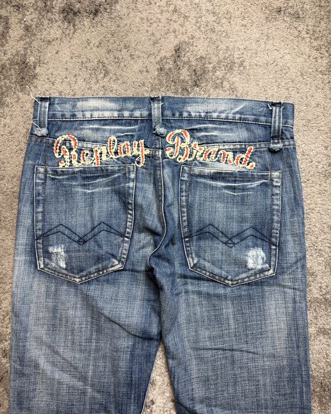 REPLAY "FADED SILENCE" DENIM