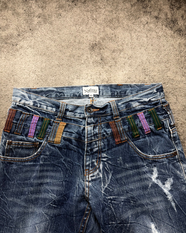 NYLAUS "CHROMATIC RUIN" DENIM