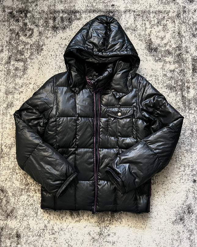 TAKEO KIKUCHI BLACK PURPLE BUFFER