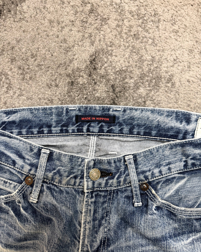 BLUE WAY "NEO ARCHIVE INDIGO" DENIM