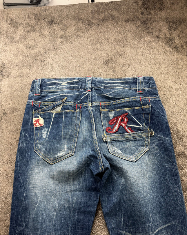 RED PEPPER "FLASH FADE" DENIM