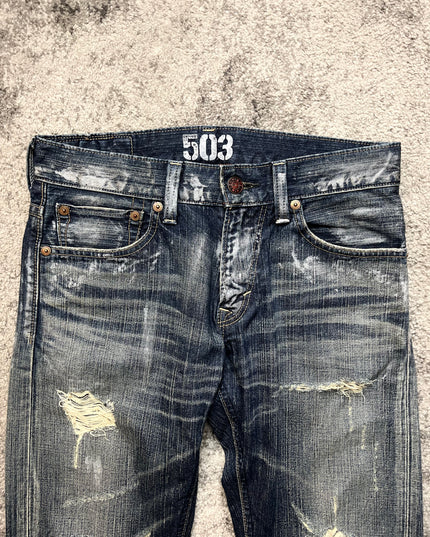 BLUE TRIP 503 "RUINED SAINTS" DENIM