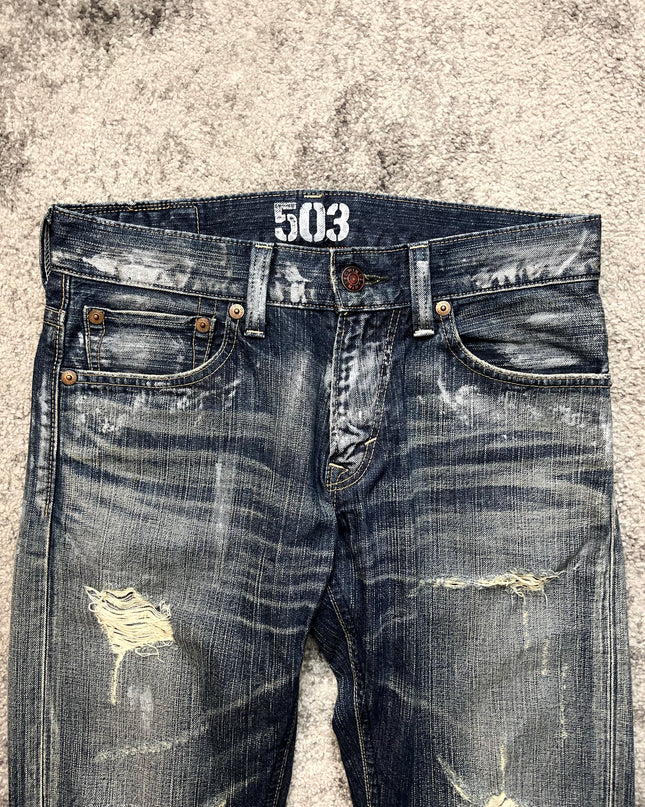 BLUE TRIP 503 "RUINED SAINTS" DENIM
