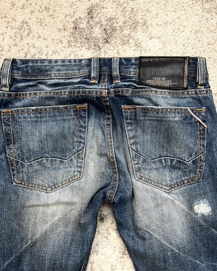 CULT OF INDIVIDUALITY "KURO NO.7" DENIM