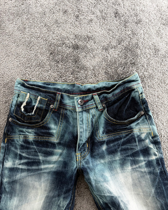 SEMANTIC DESIGN "GHOST FLARE" DENIM (S)