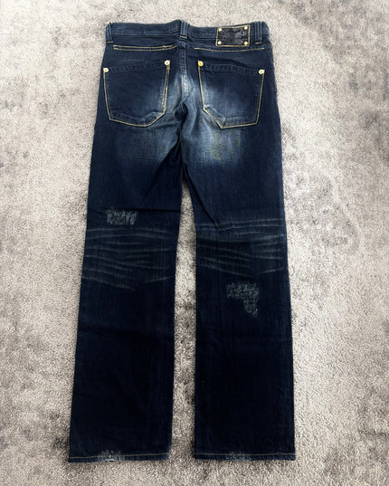 ARMYOFNO "GRUNGE DISTRESS" DENIM (S-M)