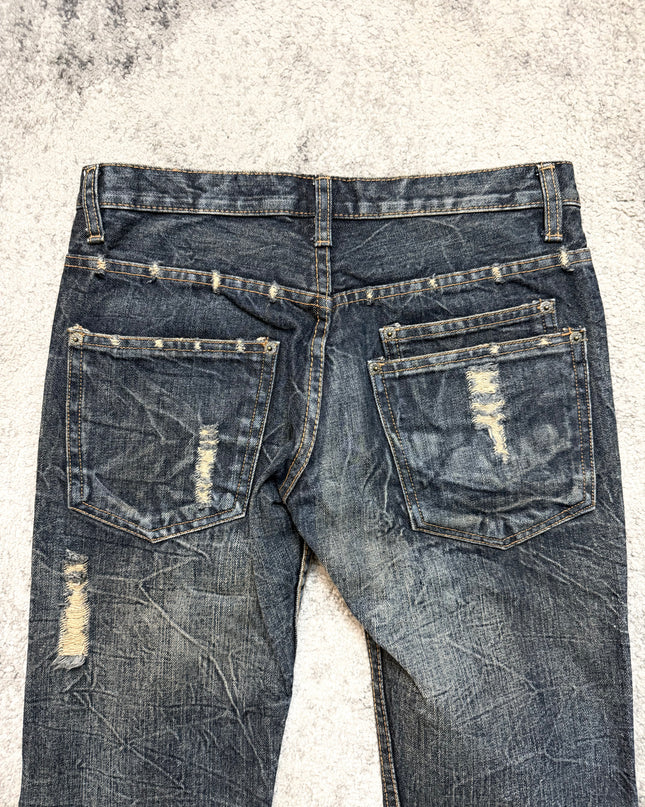 KUI "RUINED GEOMETRY" DENIM