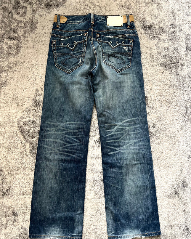 RED PEPPER WASHED DENIM 