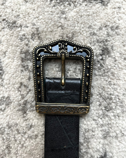POST & CO "BAROQUE NOIR" BELT