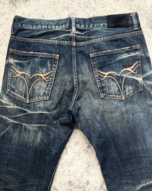 JACKROSE WHISKER WASH JEANS