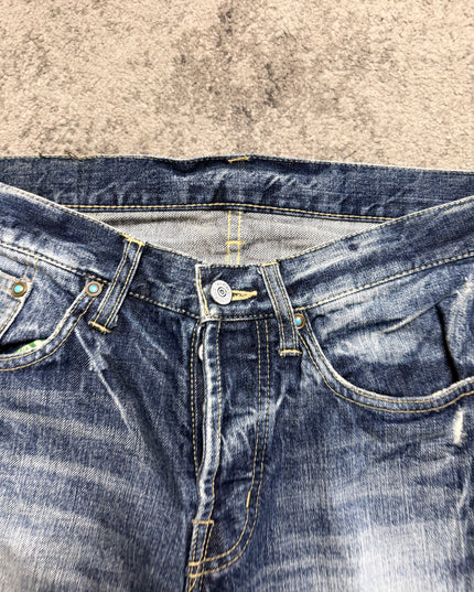 PINEAPPLE JUICE "FADED HEAT" DENIM